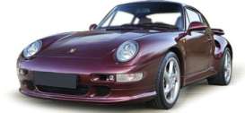 Porsche  - 911 (993) Turbo S 1997 dark red metallic - 1:18 - Minichamps - 155061180 - mc155061180 | The Diecast Company