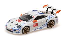 Porsche  - 911 (992) GT3RS 2023 white/orange - 1:43 - Minichamps - 410062115 - mc410062115 | The Diecast Company