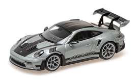 Porsche  - 911 (992) GT3RS 2023 silver - 1:43 - Minichamps - 410062117 - mc410062117 | The Diecast Company