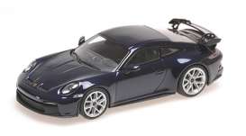 Porsche  - 911  (992) GT3 2021 blue metallic - 1:43 - Minichamps - 410069208 - mc410069208 | The Diecast Company