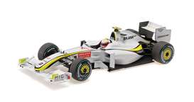 Brawn GP  - BGP001 2009 white/yellow/black - 1:18 - Minichamps - 180090223 - mc180090223 | The Diecast Company