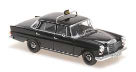 Mercedes Benz  - 200 (W110) 1965 black - 1:43 - Maxichamps - 940037295 - mc940037295 | The Diecast Company