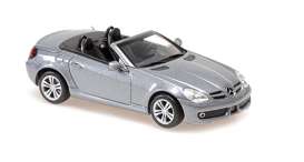 Mercedes Benz  - SLK (R171) 2007 dark silver metallic - 1:43 - Maxichamps - 940037331 - mc940037331 | The Diecast Company