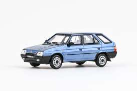 Skoda  - Forman 1993 blue - 1:43 - Abrex - 143ABS-713KZ - ab143ABS-713KZ | The Diecast Company