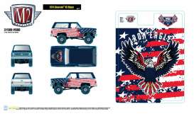 Chevrolet  - K5 Blazer 1974 blue/red/white - 1:64 - M2 Machines - 31500HS60 - M2-31500HS60 | The Diecast Company