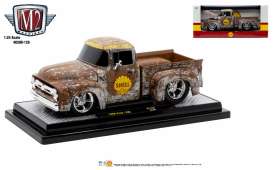 Ford  - F-100 1956 brown - 1:24 - M2 Machines - 40300-126A - M2-40300-126A | The Diecast Company