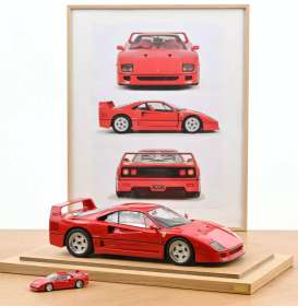 Ferrari  - F40 1987 red - 1:12 - Norev - 127902 - nor127902 | The Diecast Company