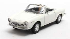 Alfa Romeo  - Giulia GT Spider Prototipo 1963 white - 1:43 - Matrix - 40102-142 - MX40102-142 | The Diecast Company