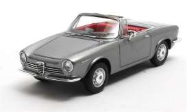 Alfa Romeo  - Giulia GT Spider Prototipo 1963 grey metallic - 1:43 - Matrix - 40102-143 - MX40102-143 | The Diecast Company