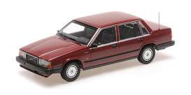 Volvo  - 740 GL 1986 red - 1:18 - Minichamps - 155171704 - mc155171704 | The Diecast Company