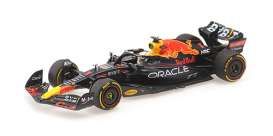 Red Bull Racing  Oracle - RB18 2022 blue/red/yellow - 1:43 - Minichamps - 417220901 - mc417220901 | The Diecast Company