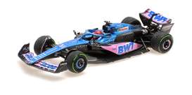 Alpine  - A523 2023 blue/pink - 1:43 - Minichamps - 417230731 - mc417230731 | The Diecast Company