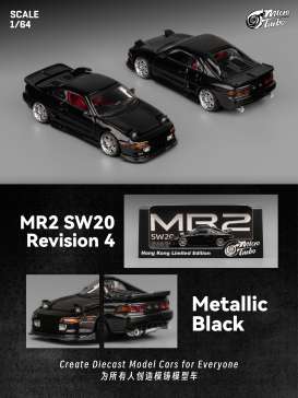 Toyota  - MR2 SW20 Revision 4 black - 1:64 - Microturbo - MT6402C1 - MT6402C1 | The Diecast Company