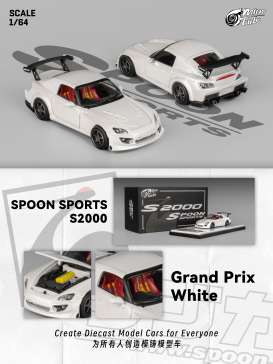   - Spoon Sports S2000 white - 1:64 - Microturbo - MT6408C1 - MT6408C1 | The Diecast Company