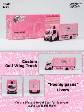   - Gull Wing Truck pink - 1:64 - Mot Hobby - MT6404B5 - MT6404B5 | The Diecast Company