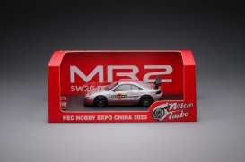 Toyota  - MR2 silver/blue/red - 1:64 - Microturbo - MT6402B4 - MT6402B4 | The Diecast Company