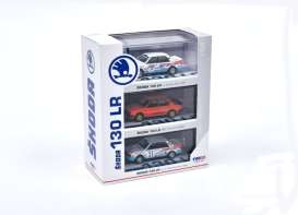 Skoda  - 130 LR various - 1:64 - Fox18 - FOXSET643 - FOXSET643 | The Diecast Company