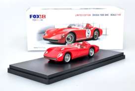 Skoda  - 1100 OHC Spider 1957 red - 1:43 - Fox18 - FOX43041 - FOX43041 | The Diecast Company