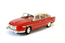 Tatra  - 603/1 1957 red/white - 1:18 - Fox18 - FOX18-002 - FOX18-002 | The Diecast Company