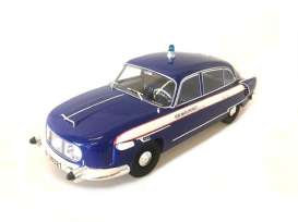 Tatra  - 603/1 blue/white - 1:18 - Fox18 - FOX18-009vb - FOX18-009vb | The Diecast Company