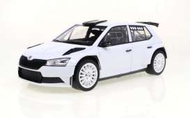 Skoda  - Fabia R5 white - 1:18 - Fox18 - FOX18-058 - FOX18-058 | The Diecast Company