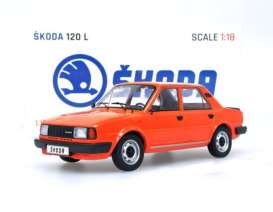 Skoda  - 120L 1983 red - 1:18 - Fox18 - FOX18-059 - FOX18-059 | The Diecast Company