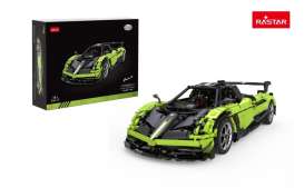 Pagani  - Huayra BC green/black - 1:8 - Rastar - rastar97910-G - rastar97910-G | The Diecast Company