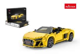 Audi  -  R8 Spyder yellow - 1:14 - Rastar - rastar93800 - rastar93800y | The Diecast Company