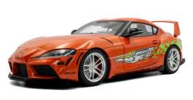 Toyota  - Supra GR 2024 orange - 1:18 - Solido - 1809006 - soli1809006 | The Diecast Company