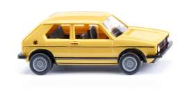 Volkswagen  - Golf I GTI yellow - 1:87 - Wiking - 0045056 - WIK4505 | The Diecast Company