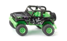 Jeep  - Big Wheel green/black - Siku  - 10155400000 - SiK1554 | The Diecast Company