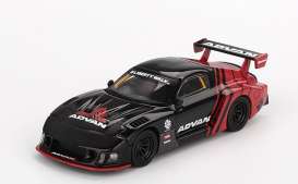 Mazda  - RX-7 LB-Super black/red - 1:64 - Mini GT - 00983-R - MGT00983Rhd | The Diecast Company