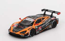 McLaren  - 720S GT3 Evo 2024 orange/black - 1:64 - Mini GT - 00984-BL - MGT00984BL | The Diecast Company