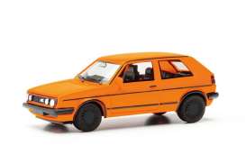 Volkswagen  - Golf II GTI orange - 1:87 - Herpa - H420846-003 - herpa420846-003 | The Diecast Company