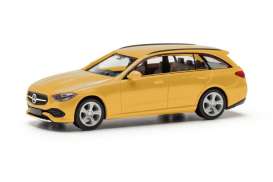 Mercedes Benz  - C Estate orange metallic - 1:87 - Herpa - H430388-003 - herpa430388-003 | The Diecast Company