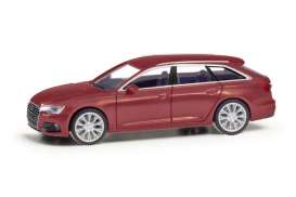 Audi  - A6 red metallic - 1:87 - Herpa - H430647-005 - herpa430647-005 | The Diecast Company