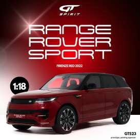 Range Rover  - Sport  2022 red - 1:18 - GT Spirit - GT523 - GT523 | The Diecast Company