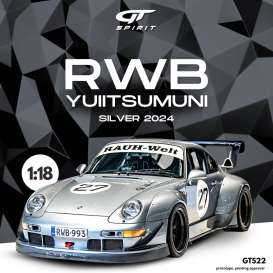   - RWB Yuiitsumuni 2024 silver - 1:18 - GT Spirit - GT522 - GT522 | The Diecast Company