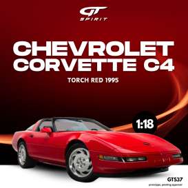 Chevrolet Corvette - C4 1995 red - 1:18 - GT Spirit - GT537 - GT537 | The Diecast Company