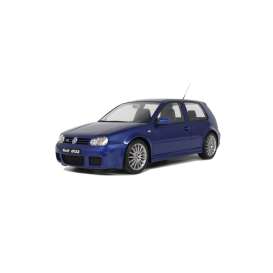 Volkswagen  - Golf R32 2002 blue - 1:12 - OttOmobile Miniatures - G086 - ottoG086 | The Diecast Company