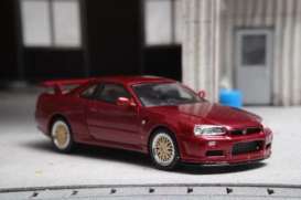 Nissan  - R34 red - 1:64 - Stance Hunter - STH005 - STH005 | The Diecast Company