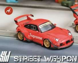   - RWB 993 red - 1:64 - Street Weapon - STW013A - STW013A | The Diecast Company