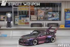   - RWB 993 purple - 1:64 - Street Weapon - STW020A - STW020A | The Diecast Company