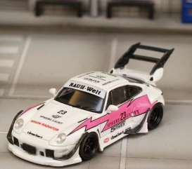   - RWB 993 white/pink - 1:64 - Street Weapon - STW021A - STW021A | The Diecast Company