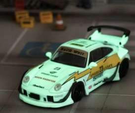   - RWB 993 green/yellow - 1:64 - Street Weapon - STW021D - STW021D | The Diecast Company