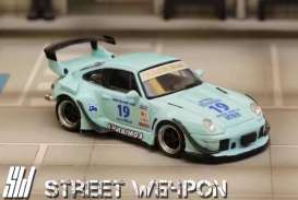   - RWB 993 blue - 1:64 - Street Weapon - STW022 - STW022 | The Diecast Company