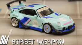   - RWB 993 blue - 1:64 - Street Weapon - STW023 - STW023 | The Diecast Company