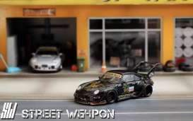   - RWB 993 black - 1:64 - Street Weapon - STW025 - STW025 | The Diecast Company