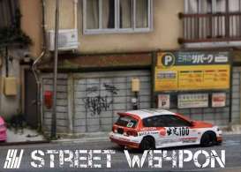 Honda  - Civic EG6 white/red/black - 1:64 - Street Weapon - STW045 - STW045 | The Diecast Company