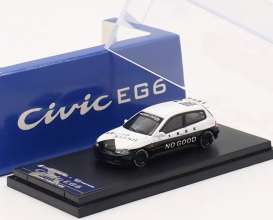 Honda  - Civic EG6 white/black - 1:64 - Street Weapon - STW051 - STW051 | The Diecast Company